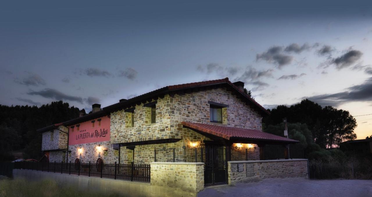 Casa Rural La Puerta Del Rio Lobos Сан-Леонардо-де-Ягуэ Экстерьер фото
