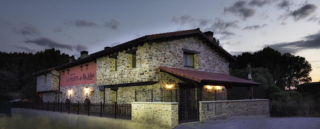 Casa Rural La Puerta Del Rio Lobos Сан-Леонардо-де-Ягуэ Экстерьер фото